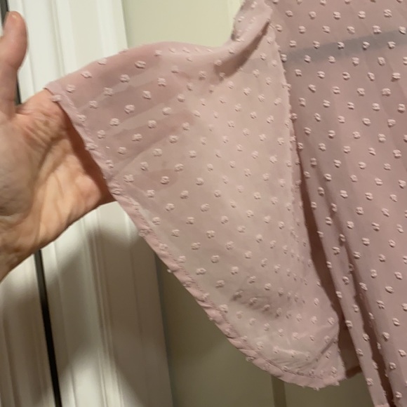 Mock neck long dress - Picture 3 of 4